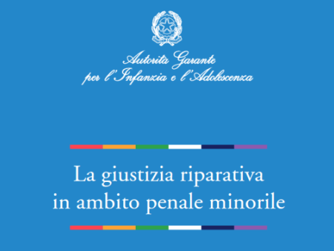copertina del volume La giustizia riparativa in ambito penale minorile. Indagine nazionale su effetti, programmi, servizi