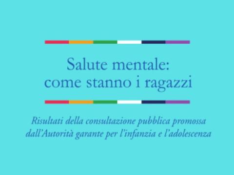 copertina del volume Salute mentale: come stanno i ragazzi