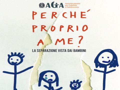 copertina del volume Perché proprio a me? La separazione vista dai bambini