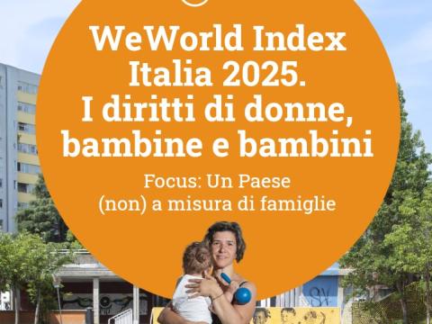 copertina del WeWorld Index Italia 2025